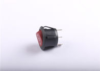 Interruptor de balancim redondo pequeno circular vermelho para ferramentas elétricas &amp; ferramentas elétricas