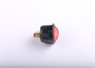 Interruptor de balancim redondo pequeno circular vermelho para ferramentas elétricas &amp; ferramentas elétricas