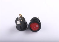 O interruptor de balancim redondo de 13A125V 10A250V com luz conduzida, Waterproof o interruptor de balancim de 3 maneiras