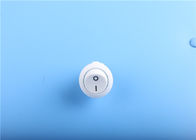Pequeno FORA do interruptor de balancim momentâneo redondo, micro interruptor de balancim branco