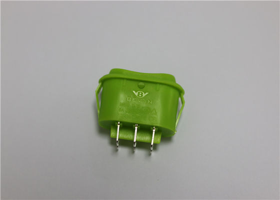 O Oval deu forma ao mini interruptor de balancim impermeável, interruptor de balancim verde 10a 250v