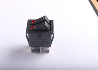 Interruptor de balancim leve impermeável 12v do toque dobro 220v com nylon/PC Shell
