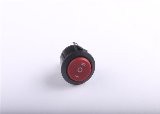 Interruptor de balancim redondo impermeável 6A 250VAC