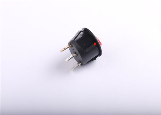 Interruptor de balancim redondo impermeável 6A 250VAC